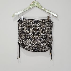 Badgley Mischka Cheetah Swim Skirt